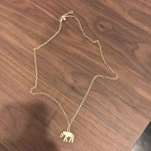 Banana Republic Gold Elephant Pendant